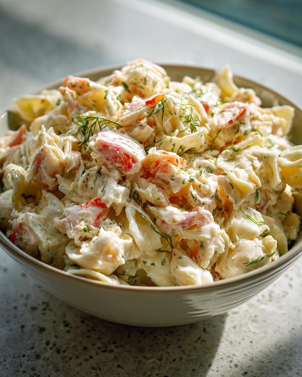 Chilled Seafood Salad with Crab and Shrimp - detail 2