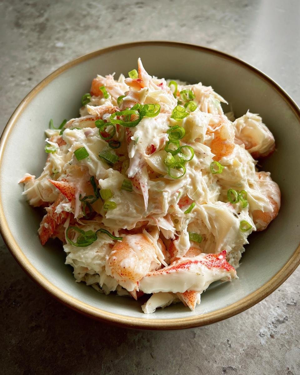 Chilled Seafood Salad with Crab and Shrimp - detail 4
