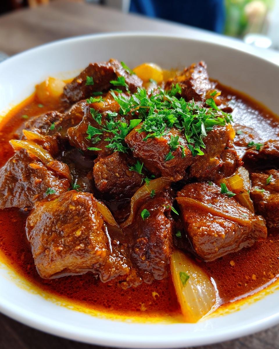 Classic Old Fashioned Goulash - detail 2