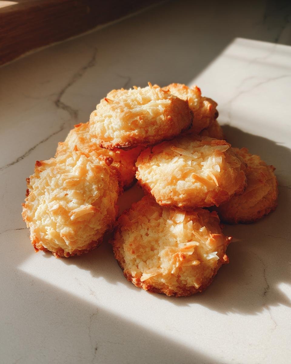 Coconut Cookies - detail 1
