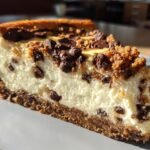Cookie Cheesecake with Chocolate Chips
