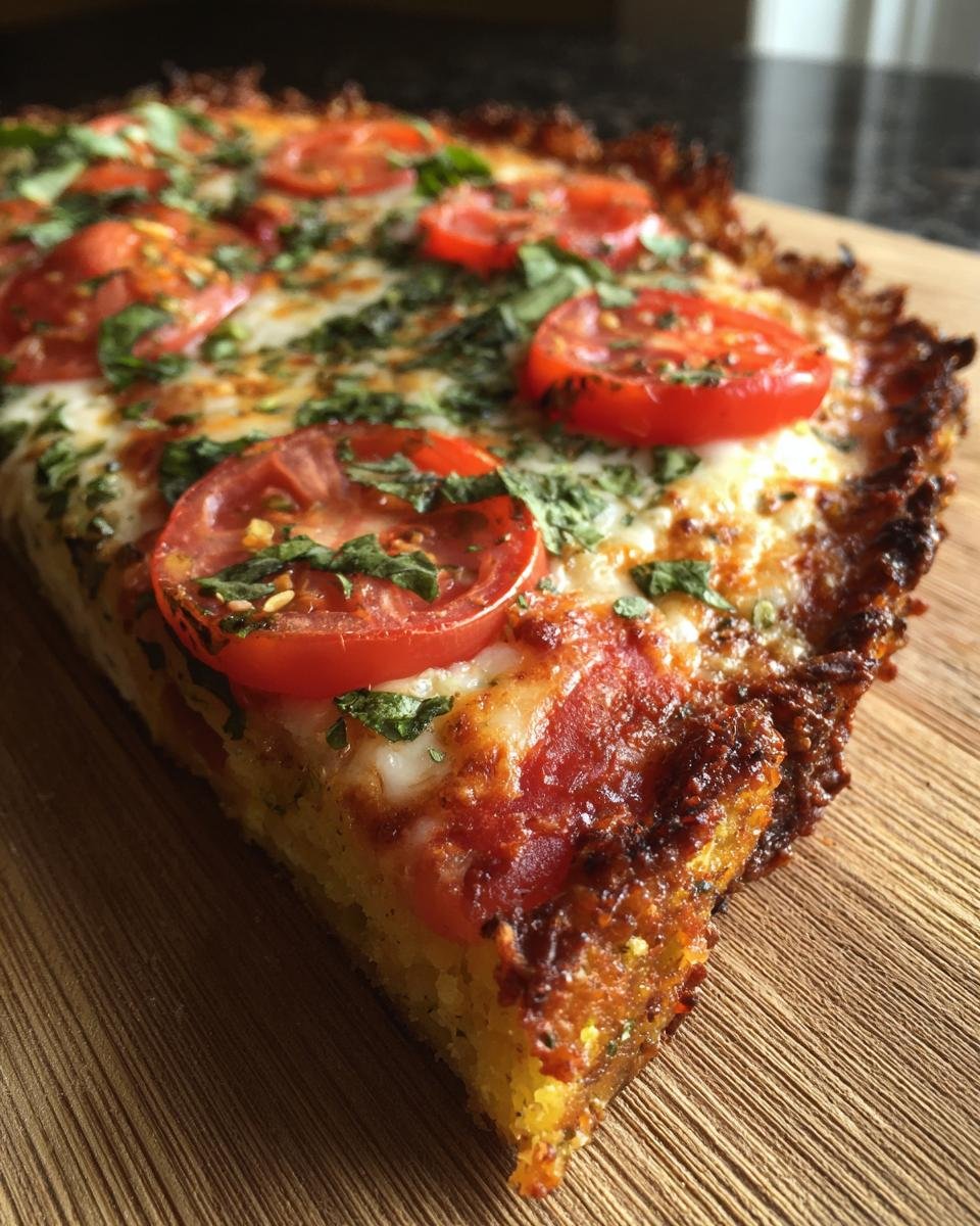 Cottage Cheese Flatbread Pizza - detail 1