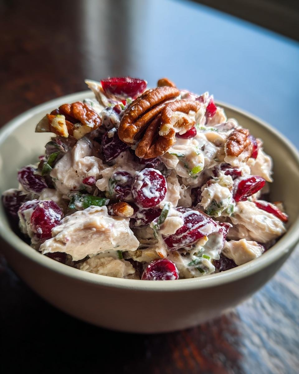 Cranberry Pecan Chicken Salad - detail 2