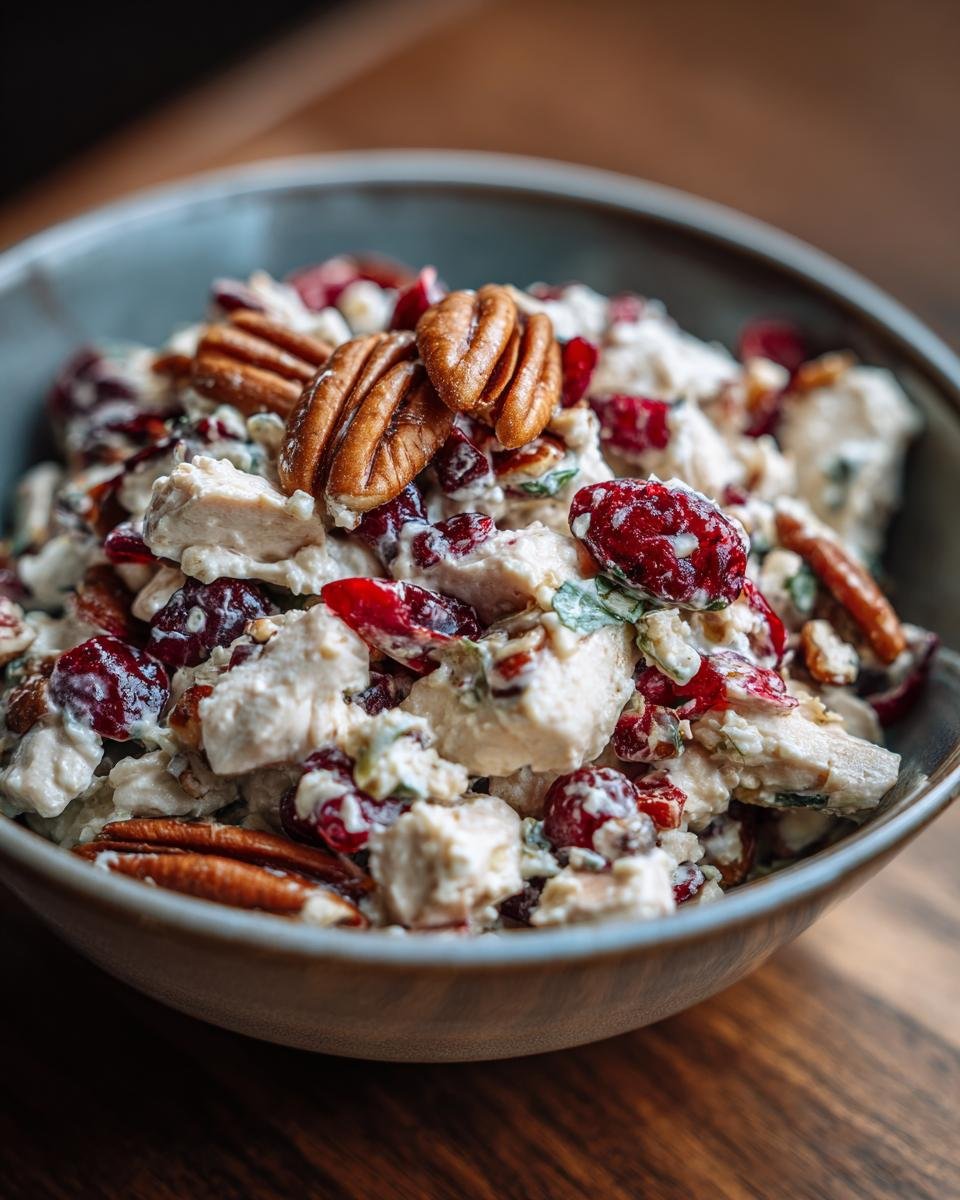 Cranberry Pecan Chicken Salad - detail 3
