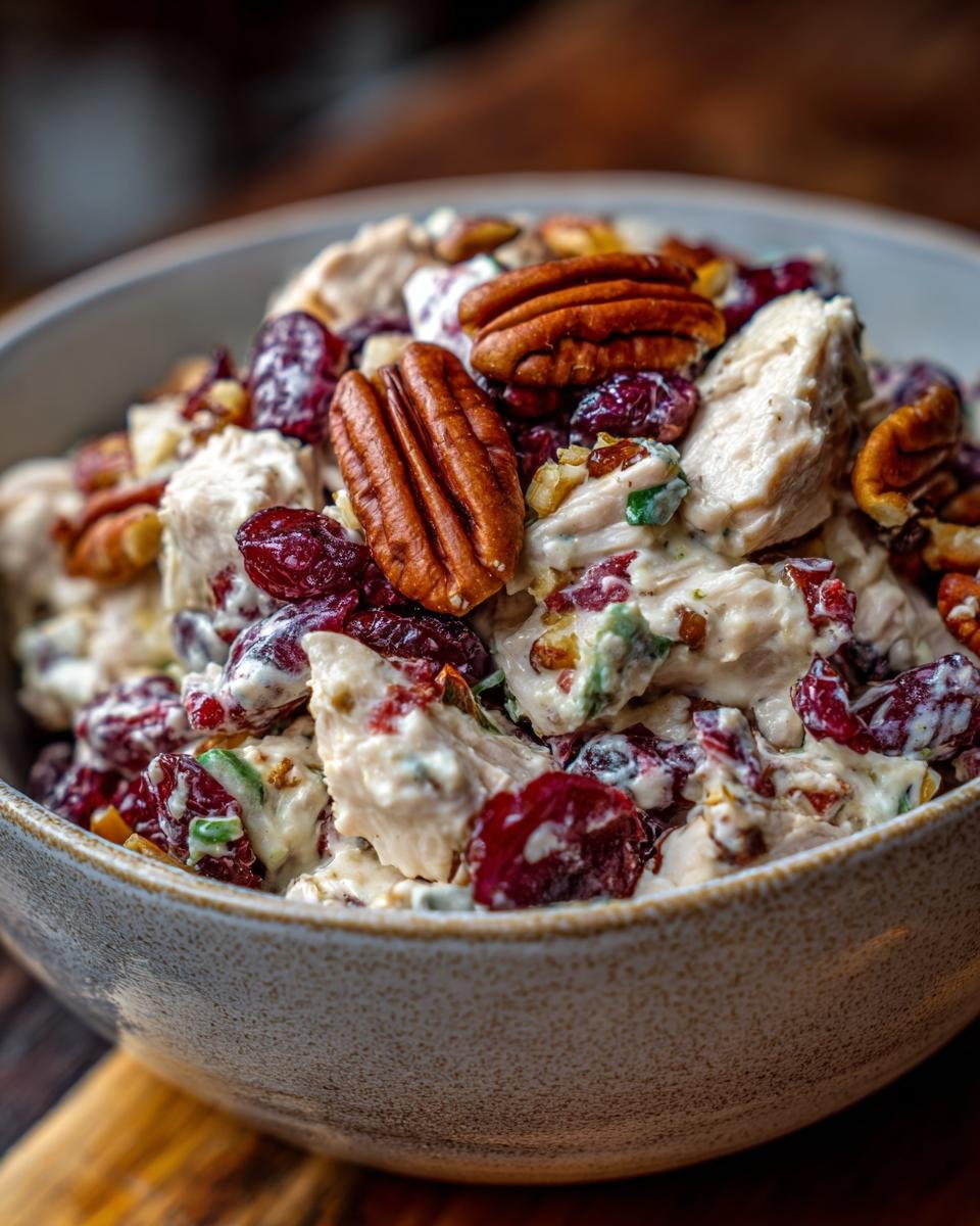 Cranberry Pecan Chicken Salad - detail 4