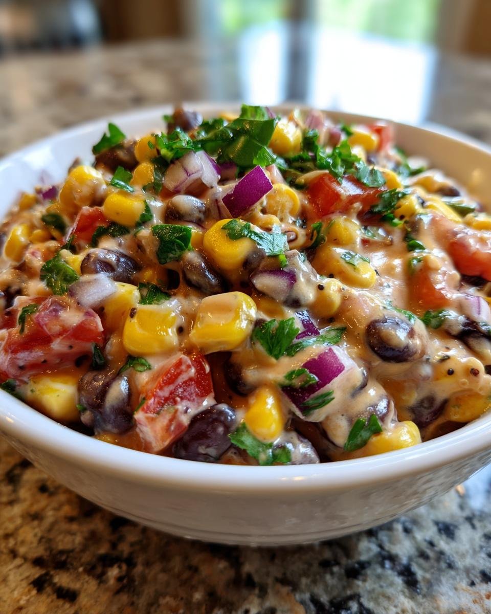 Creamy Cowboy Caviar Dip - detail 1