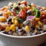 Creamy Cowboy Caviar Dip