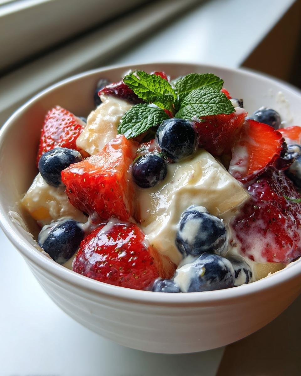 Creamy Fruit Salad - detail 2