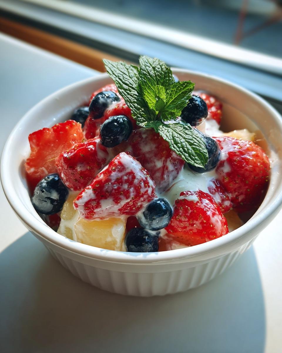 Creamy Fruit Salad - detail 4