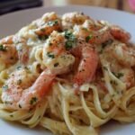 Creamy Garlic Shrimp Alfredo