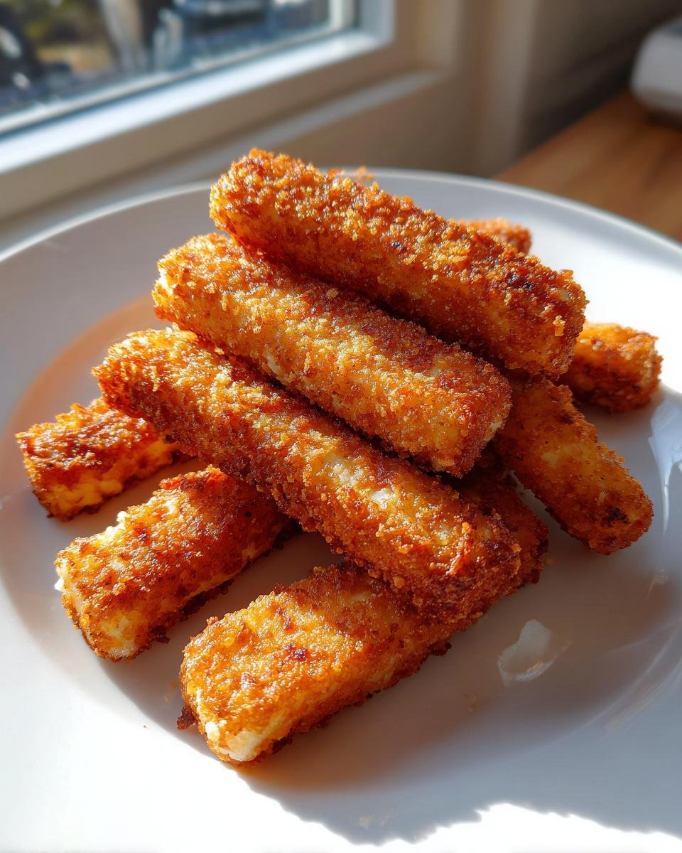 Crispy Low-Carb Cottage Cheese Sticks - detail 2