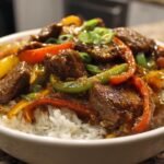 Crock Pot Pepper Steak
