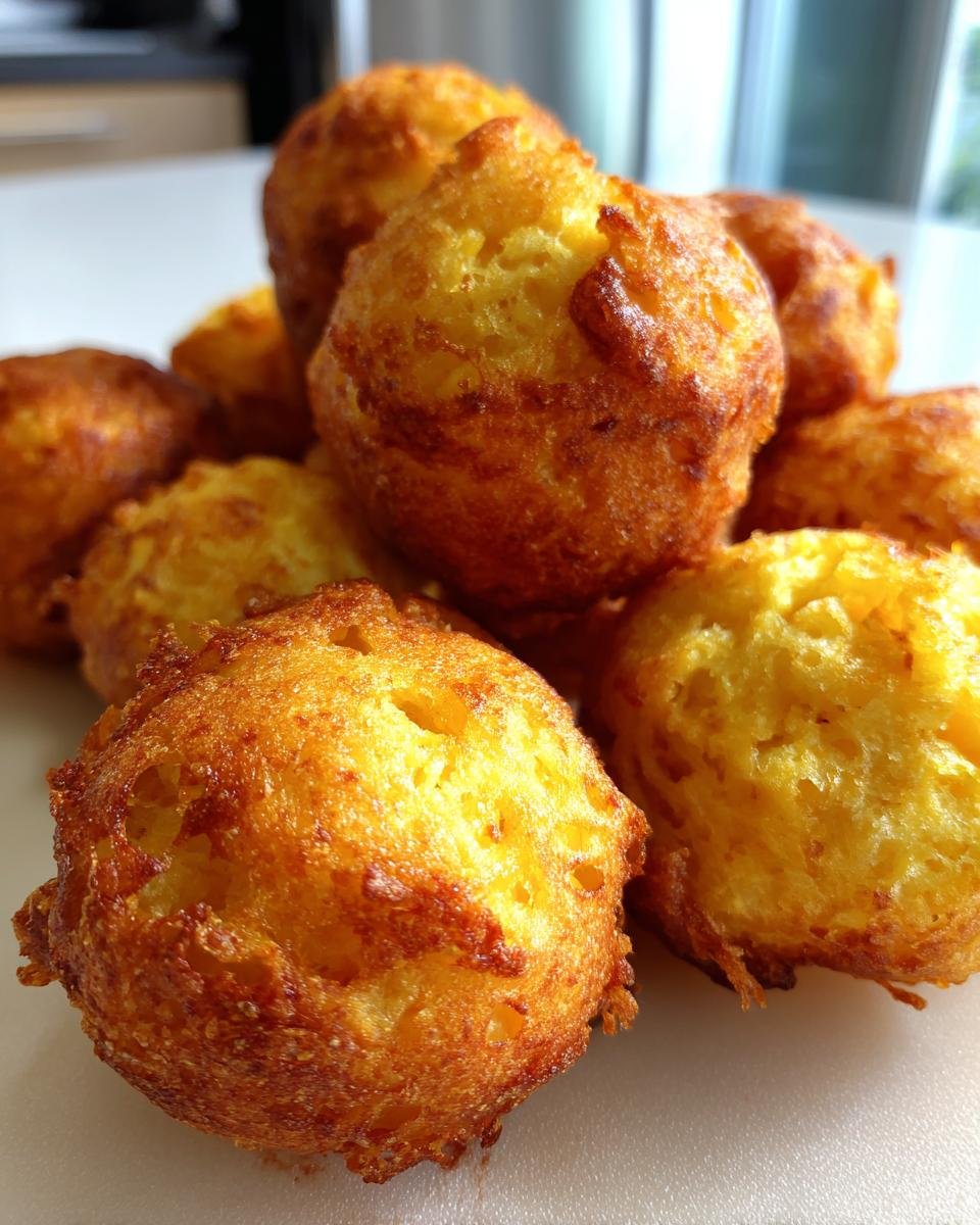 Crunchy Outside, Soft Inside Cornbread Fritters - detail 3