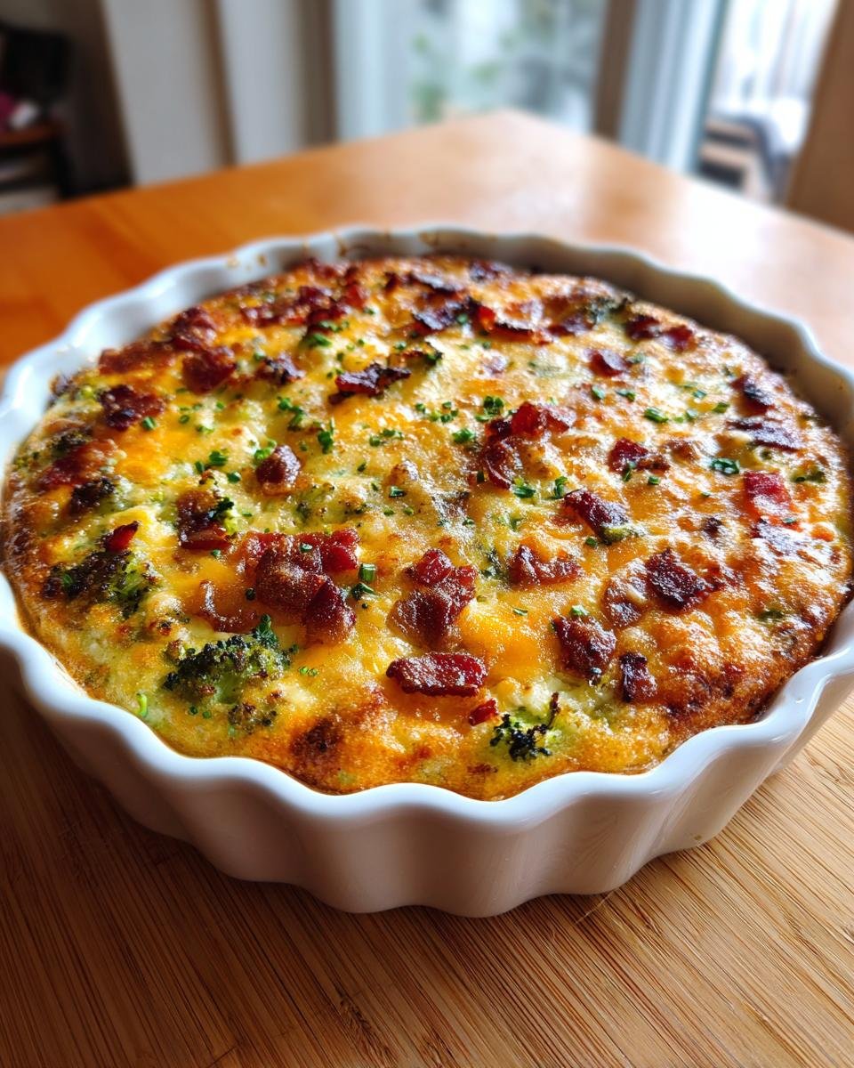Easy Loaded Vegetable Bake with Cheese and Bacon - detail 1