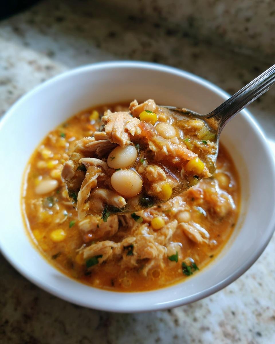 Easy White Chicken Chili - detail 1