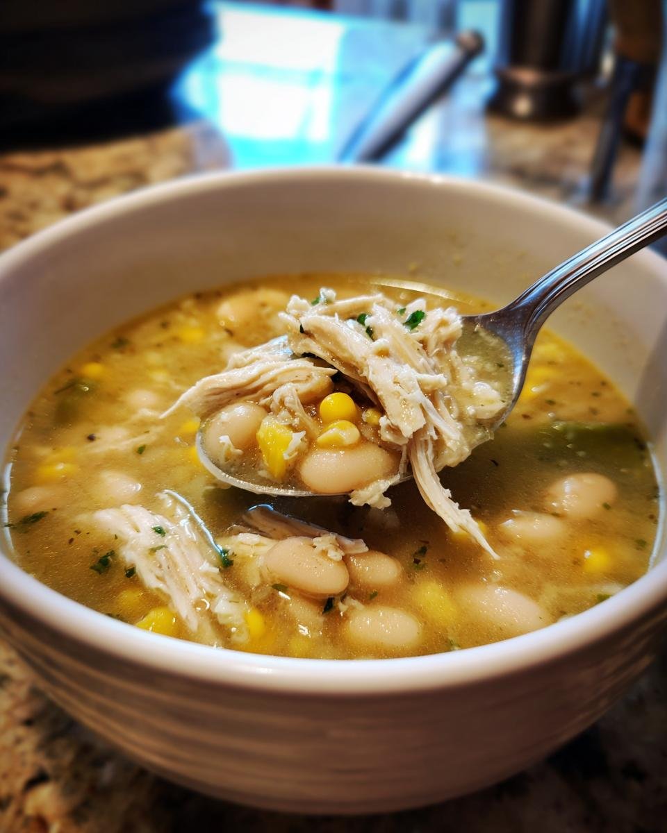 Easy White Chicken Chili - detail 3