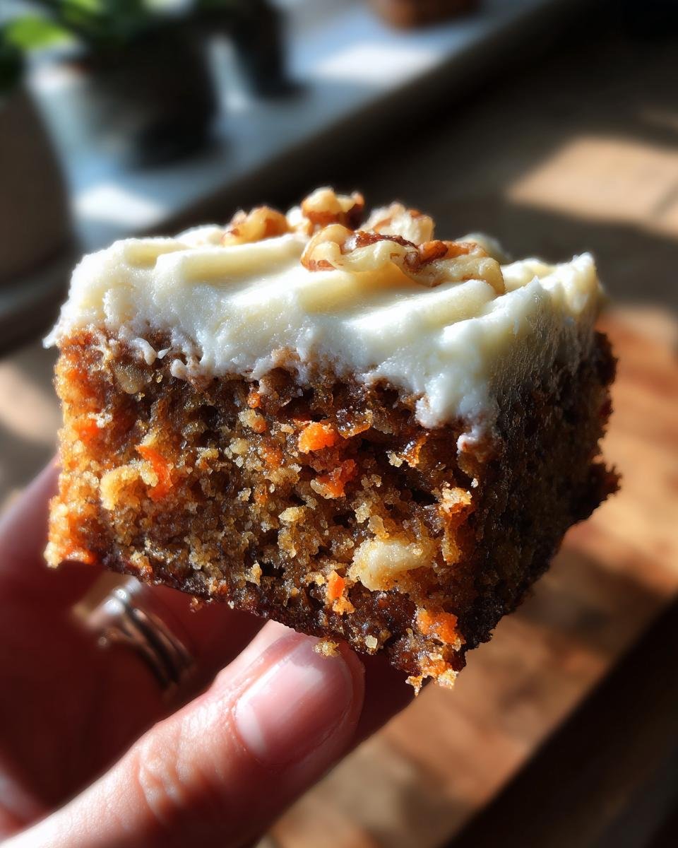 Easy and Delicious Carrot Cake Bars - detail 3