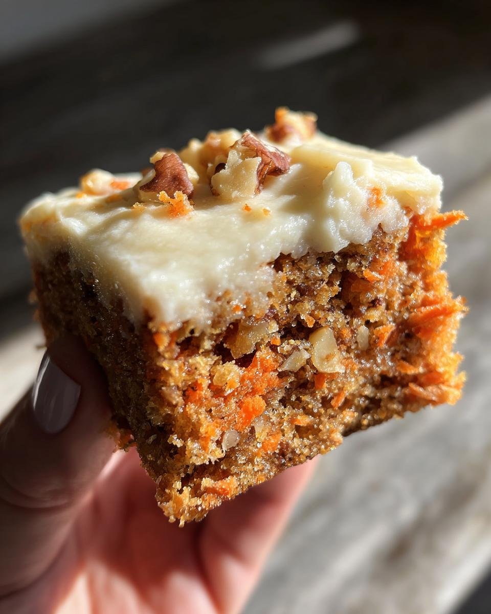 Easy and Delicious Carrot Cake Bars - detail 4