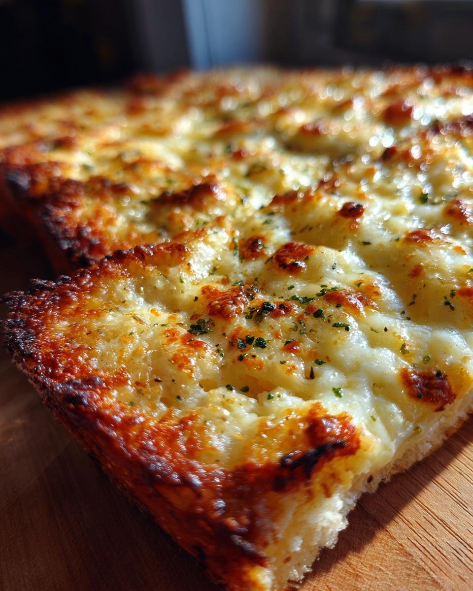 Garlic Bread with Melting Cheese: Easy and Quick Recipe - detail 2