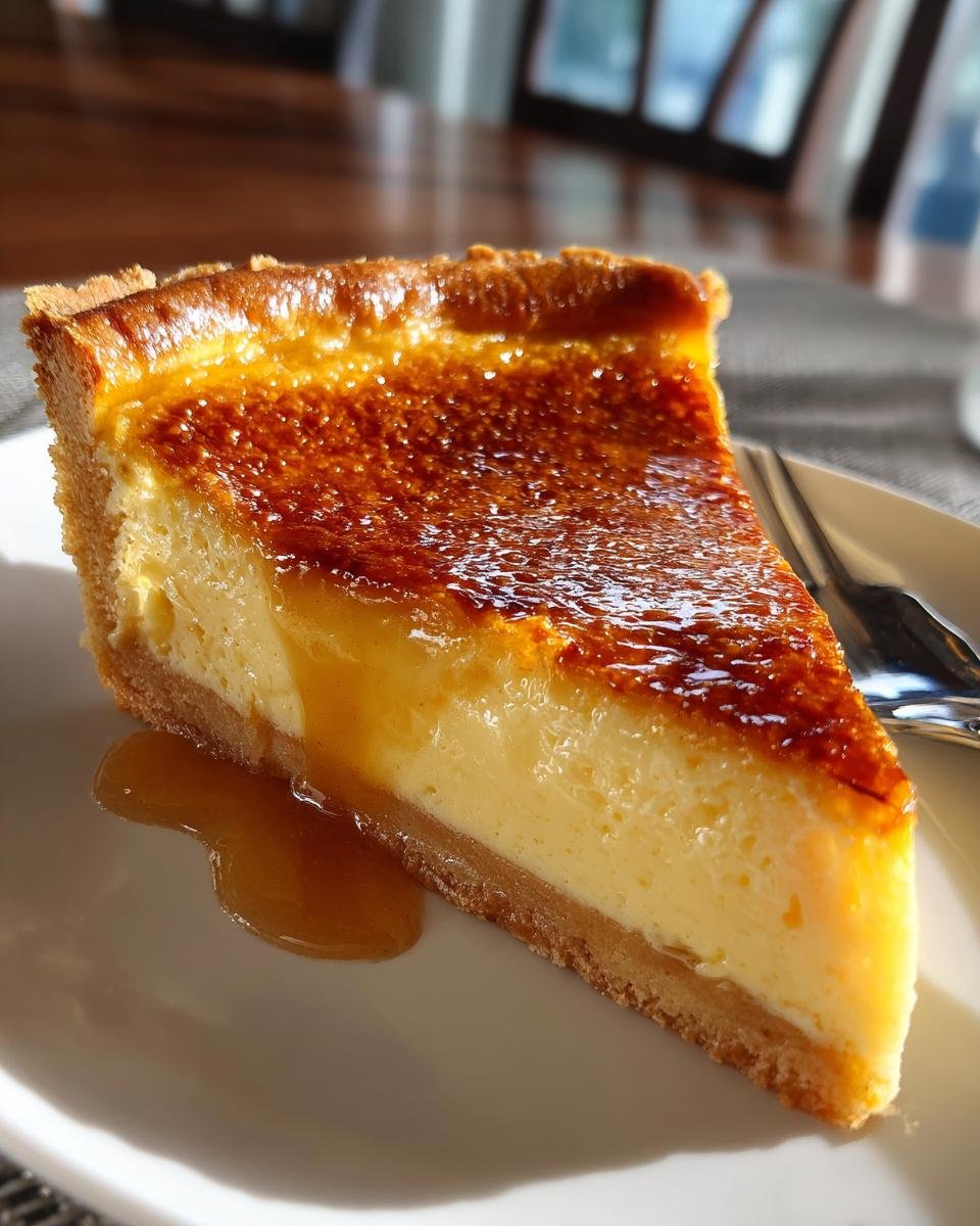 Grandma's Creamy Flan Tart - detail 4