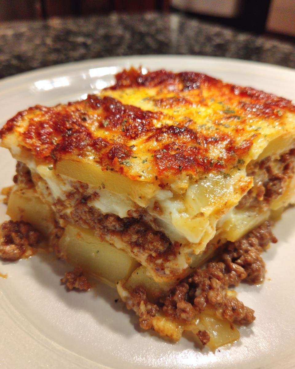 Ground Beef and Potato Casserole - detail 1