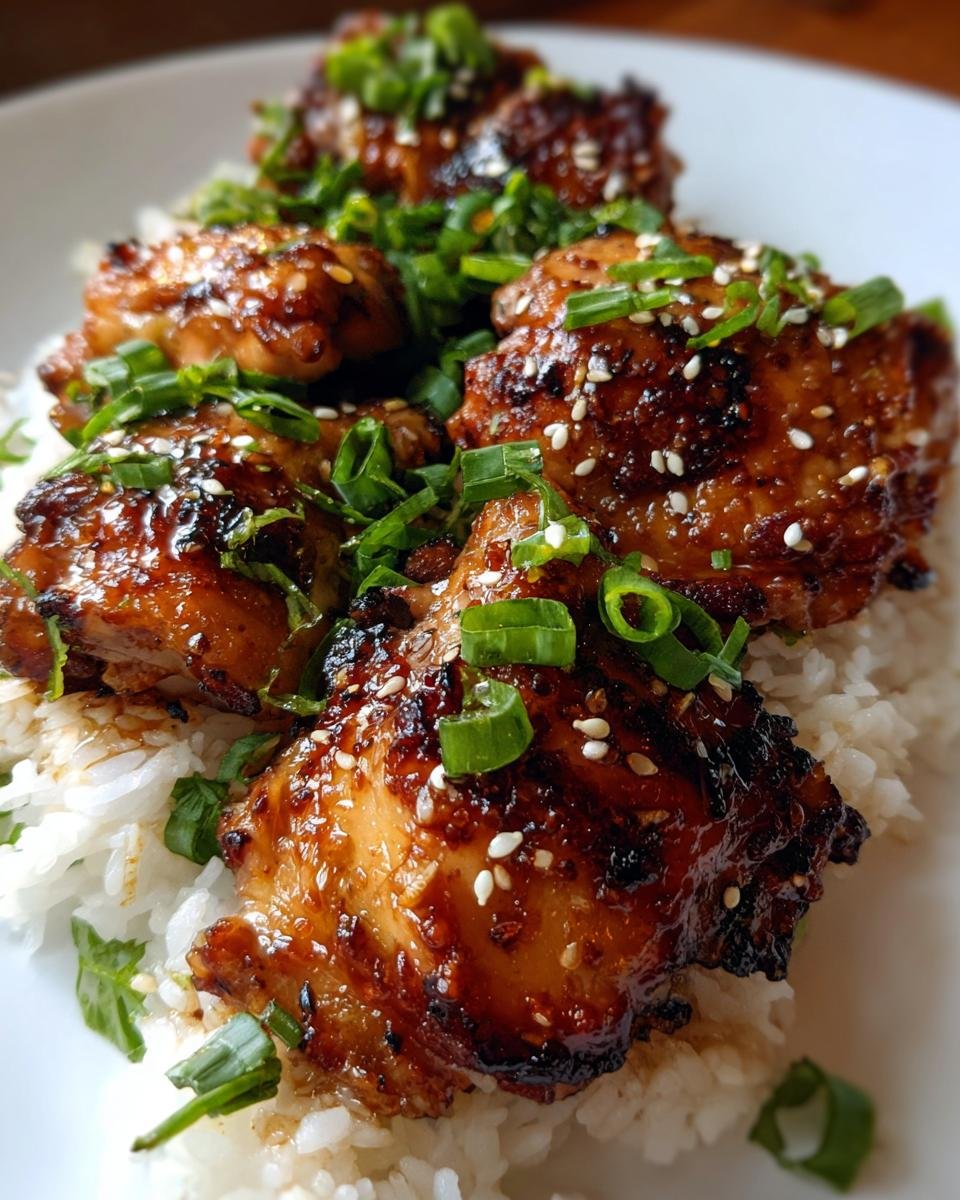 Hawaiian Teriyaki Chicken Thighs - detail 2