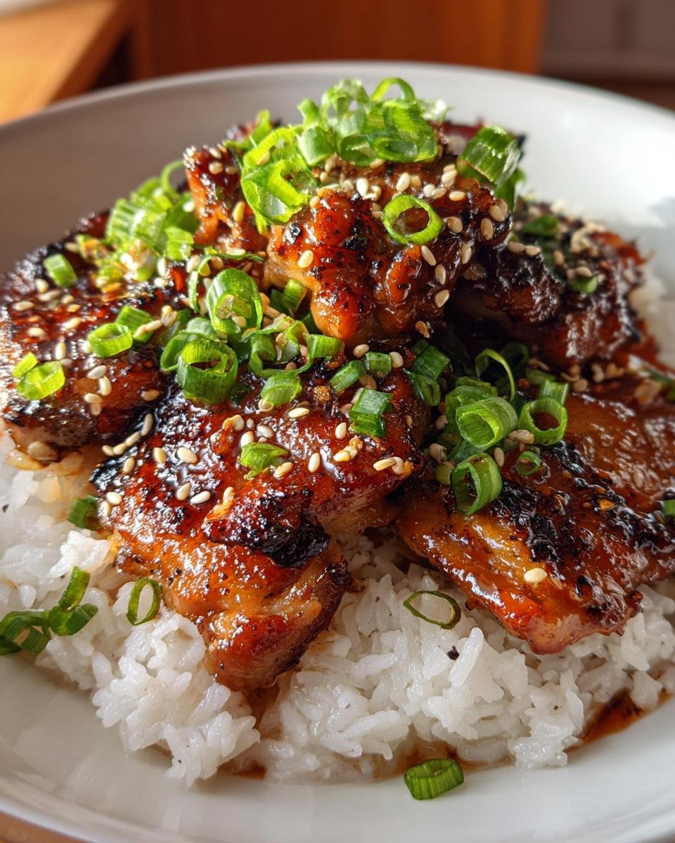 Hawaiian Teriyaki Chicken Thighs - detail 3