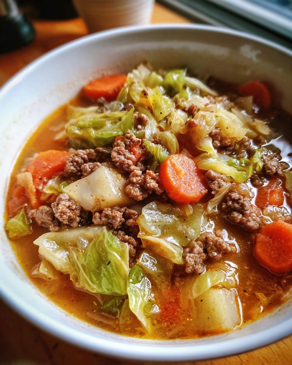 Hearty Cabbage Soup with Ground Beef - detail 4