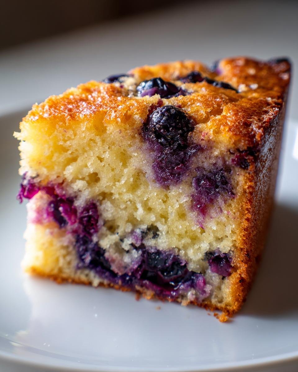 Heavenly Blueberry Buttermilk Breakfast Cake - detail 4