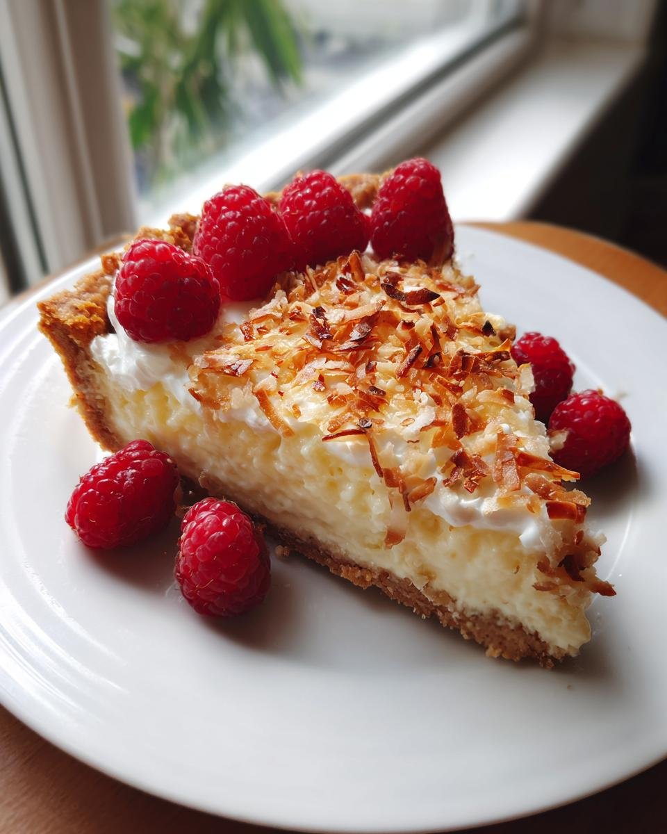Heavenly Coconut Cream Tart - detail 4