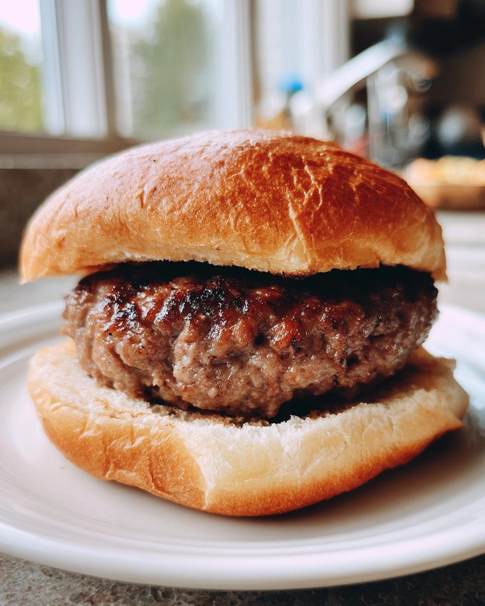 Homemade Burger Patty Recipe - detail 2