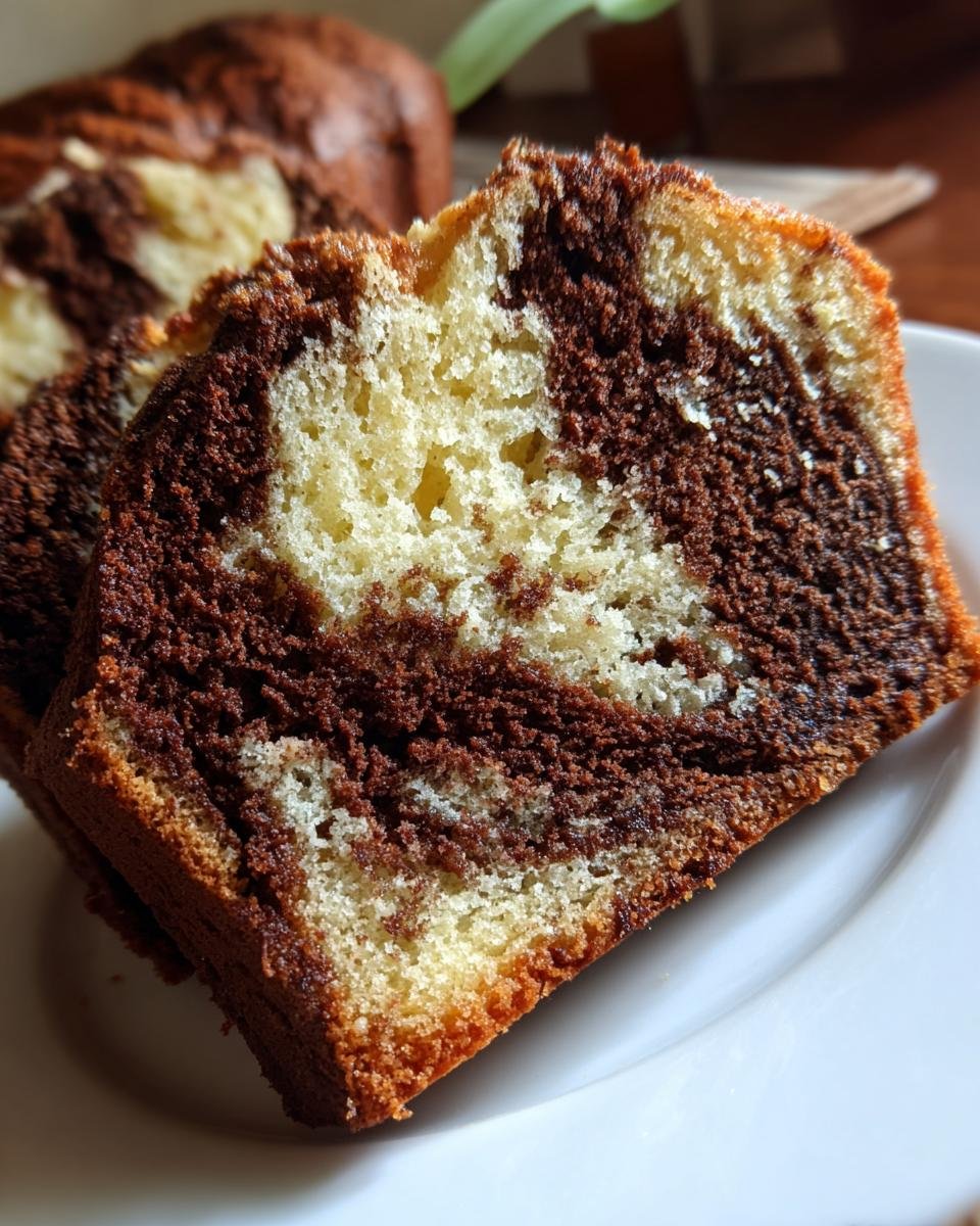 Homemade Marble Cake - detail 1