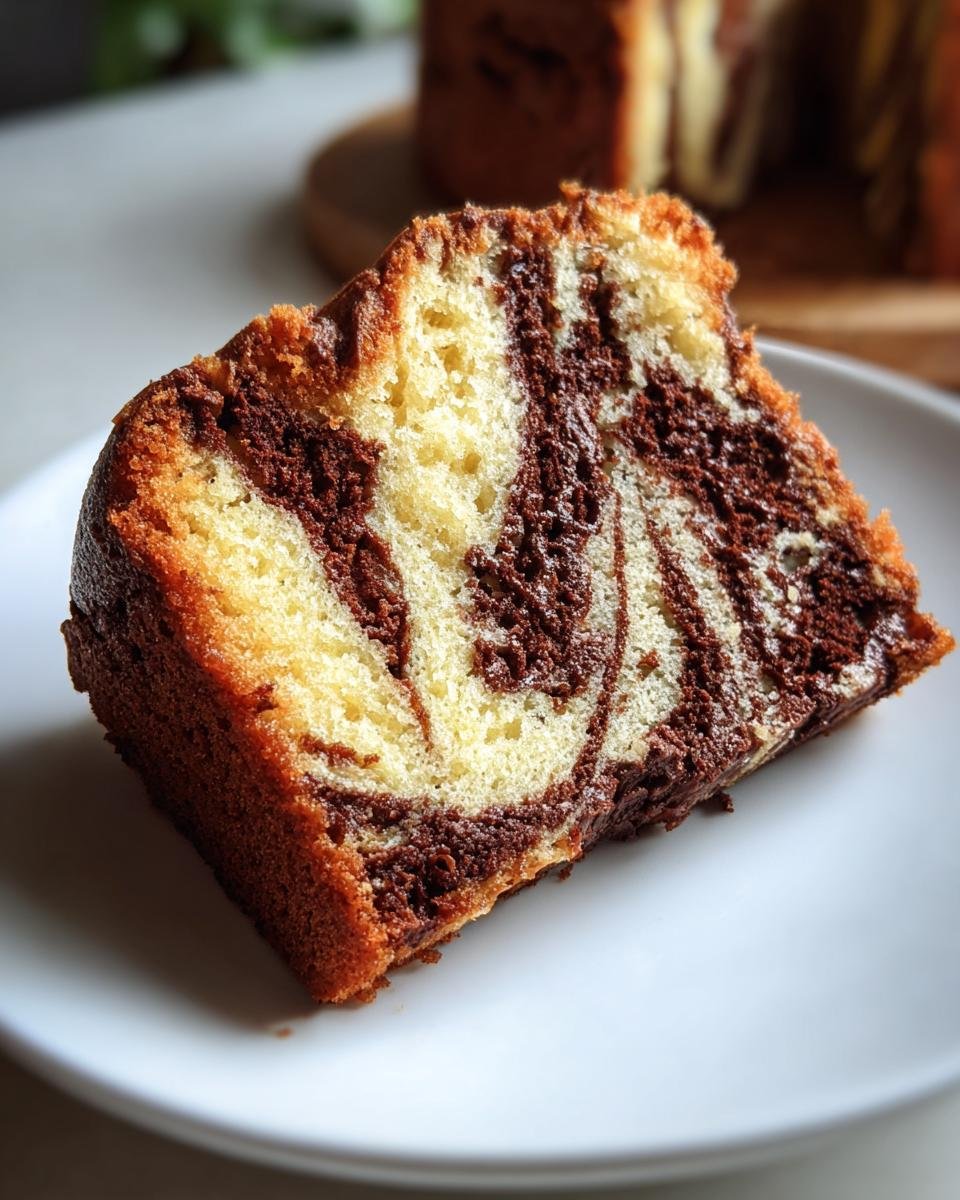 Homemade Marble Cake - detail 4