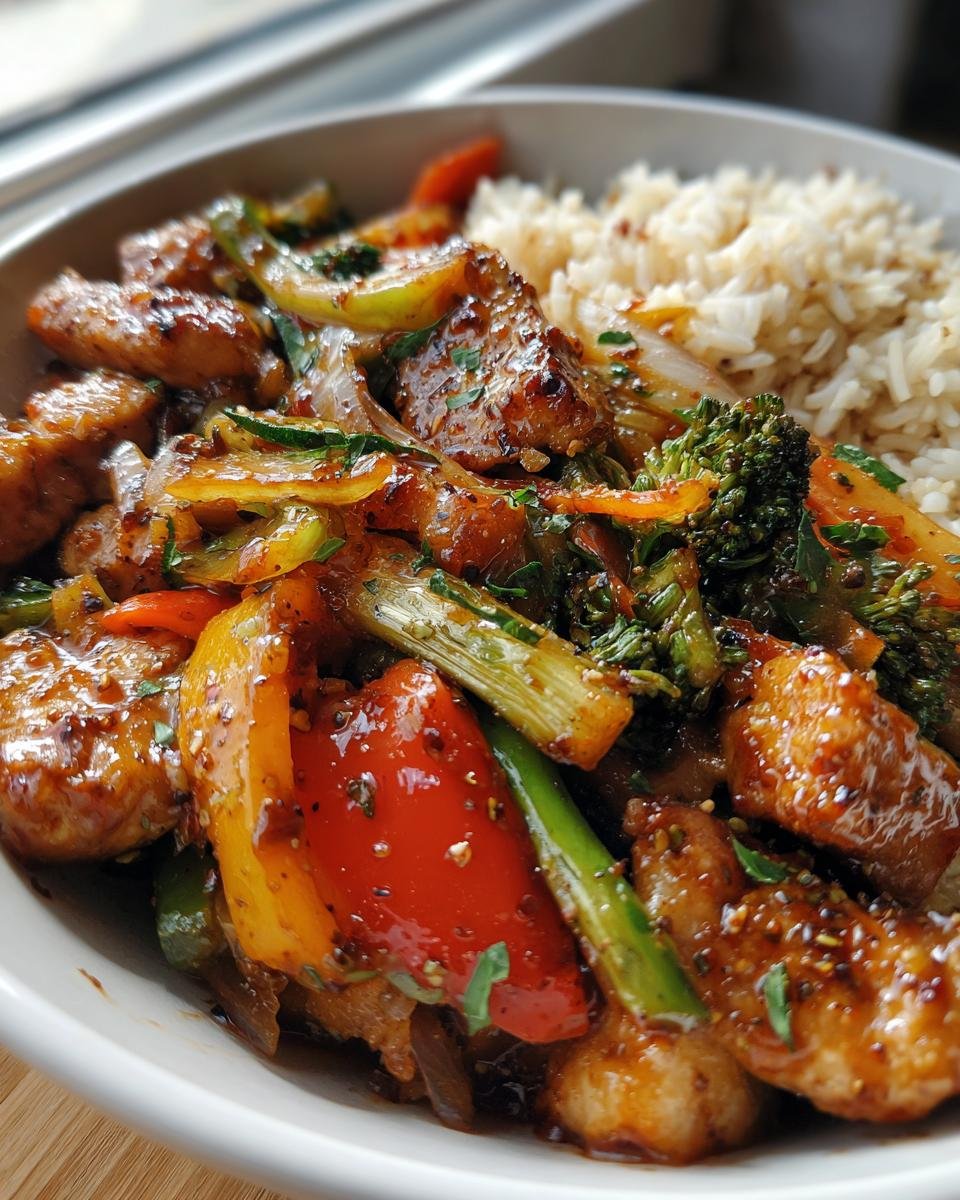 Honey Glazed Stir Fry - detail 2