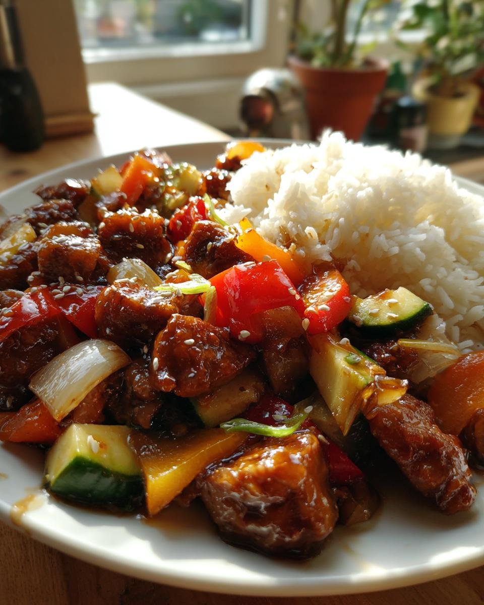 Honey Glazed Stir Fry - detail 3