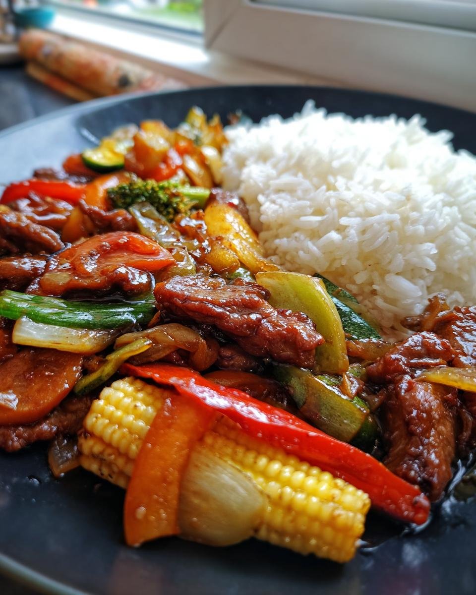 Honey Glazed Stir Fry - detail 4