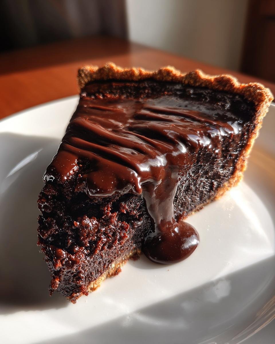 Hot Fudge Pie - detail 1