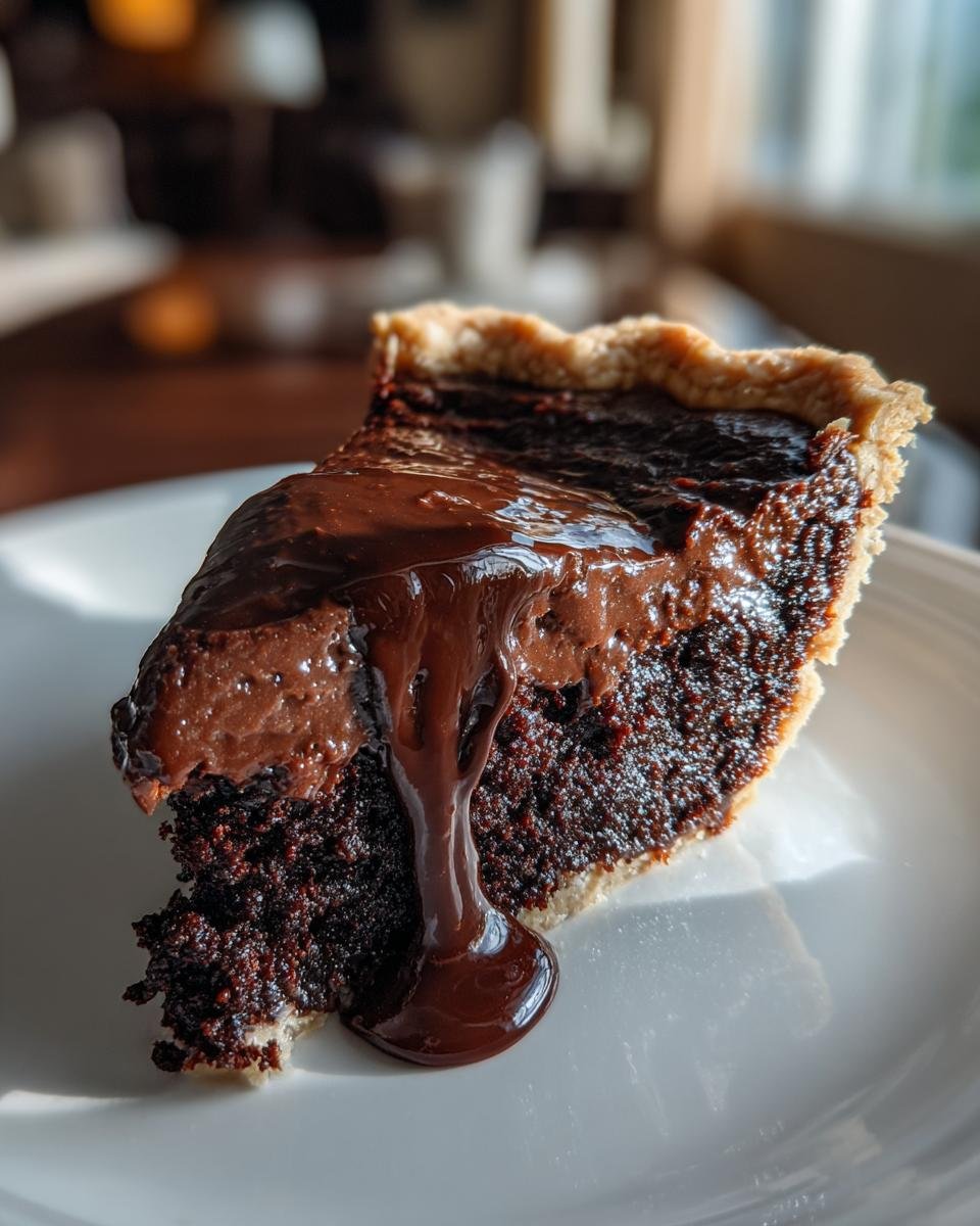 Hot Fudge Pie - detail 2