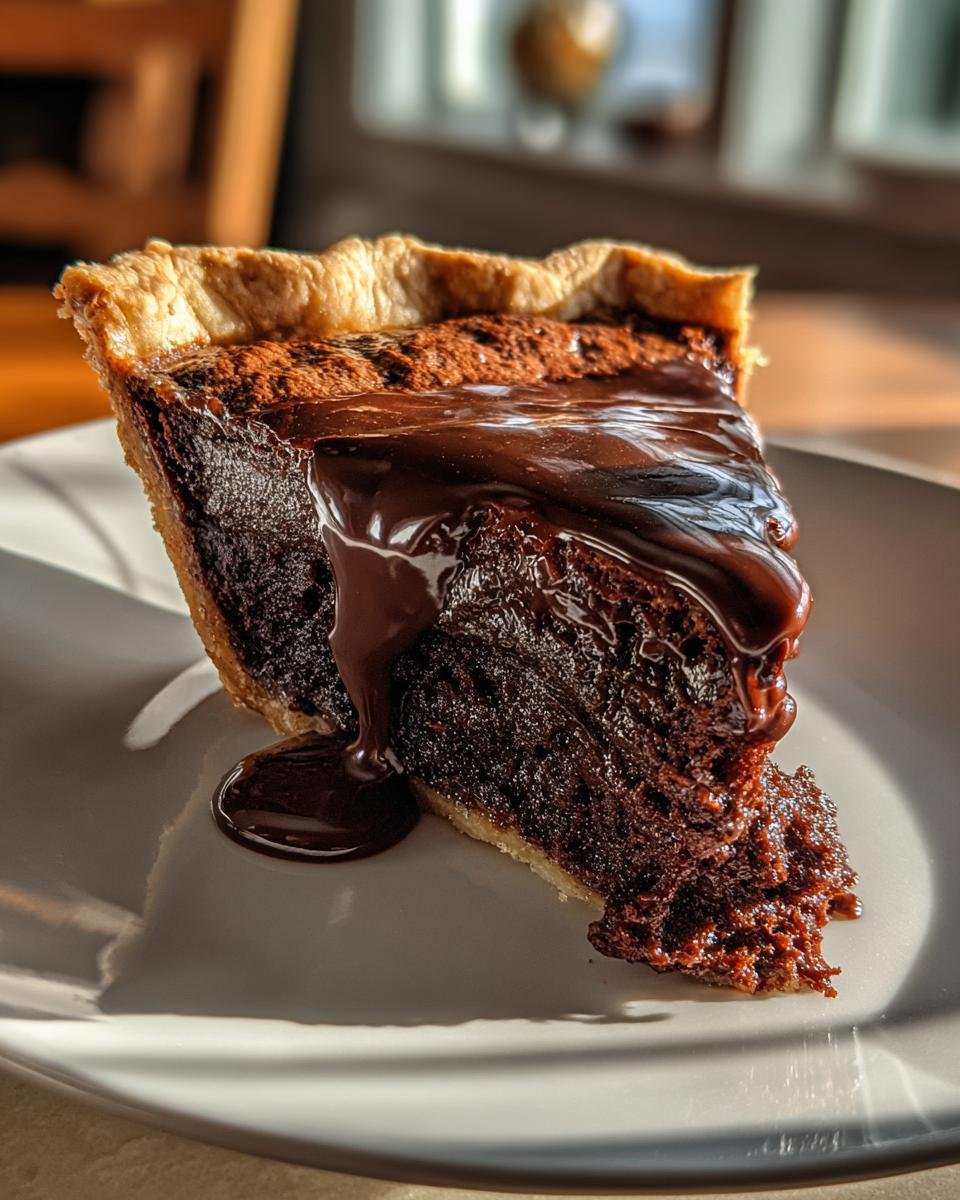 Hot Fudge Pie - detail 3