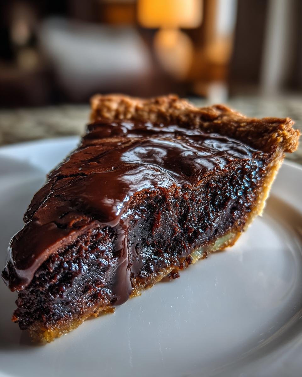 Hot Fudge Pie - detail 4