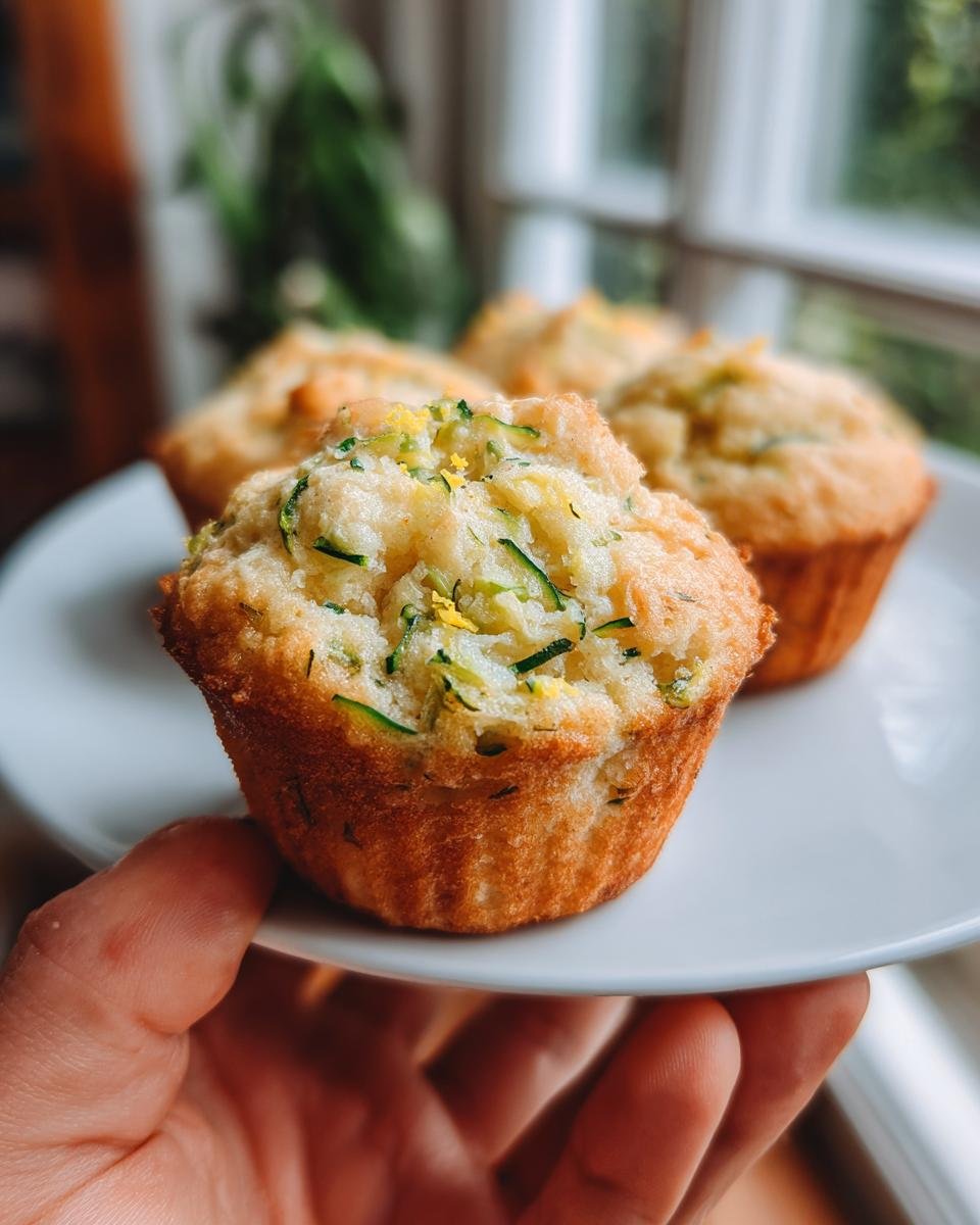 Lemon Zucchini Muffins - detail 4