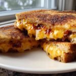 Maple Sriracha Bacon Gouda Grilled Cheese