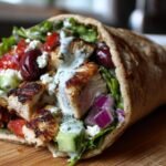 Mediterranean Pita Wraps