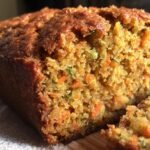 Moist Carrot Apple Zucchini Bread