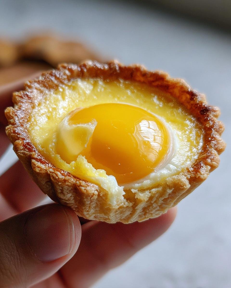 Monk's Egg Yolk Tarts - detail 2
