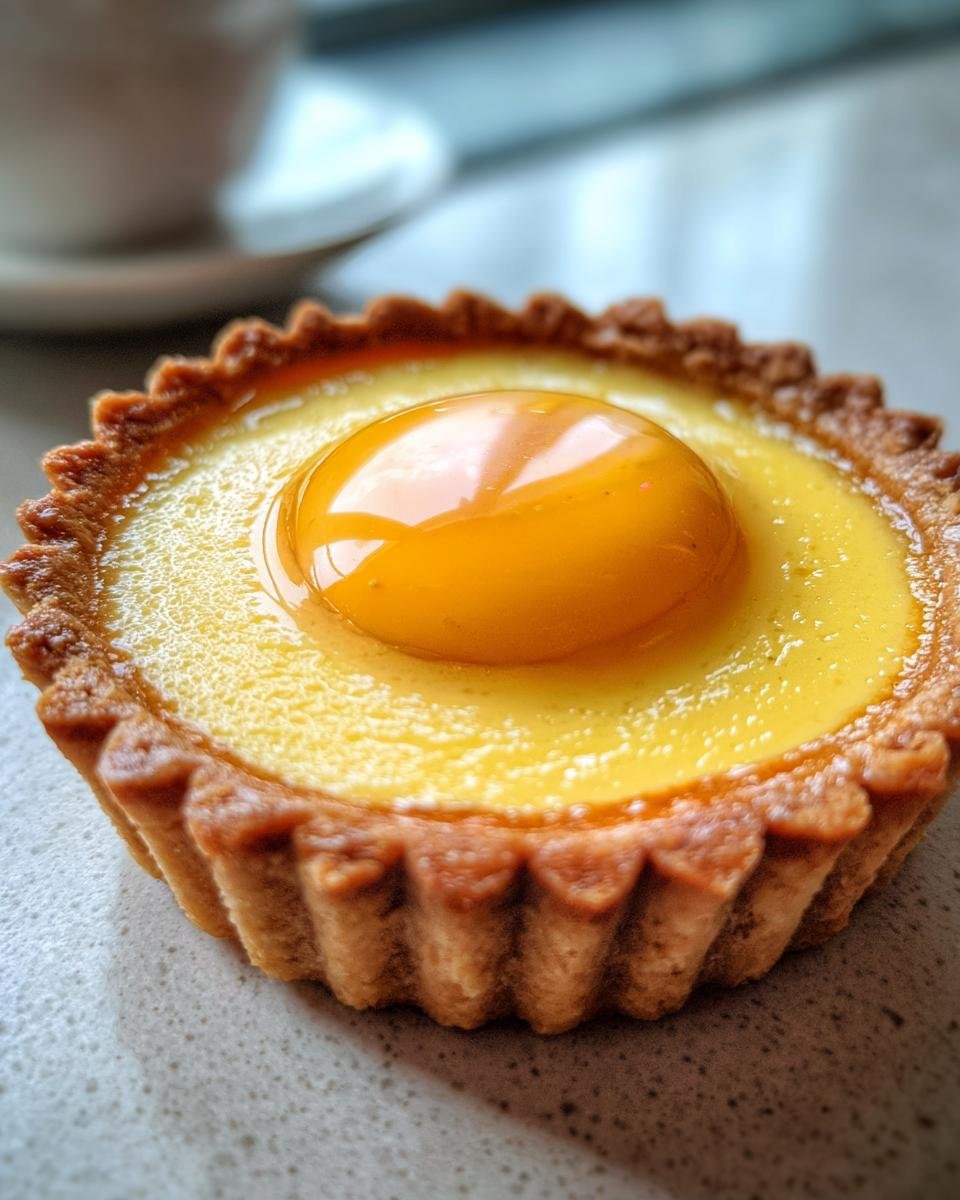 Monk's Egg Yolk Tarts - detail 3