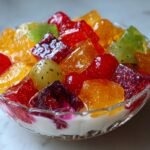 Mosaic Gelatin with Cream Cheese