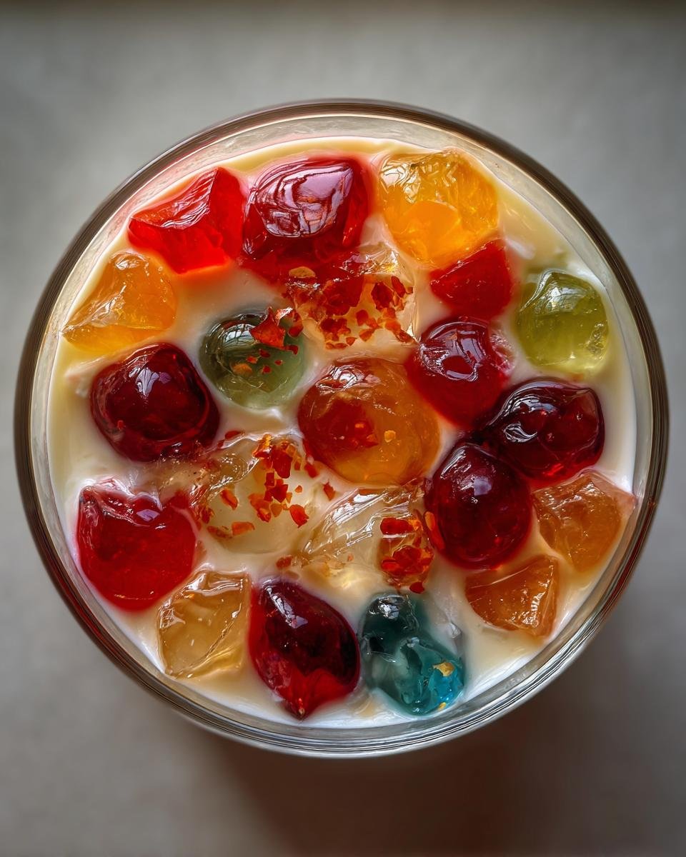 Mosaic Gelatin with Cream Cheese - detail 4