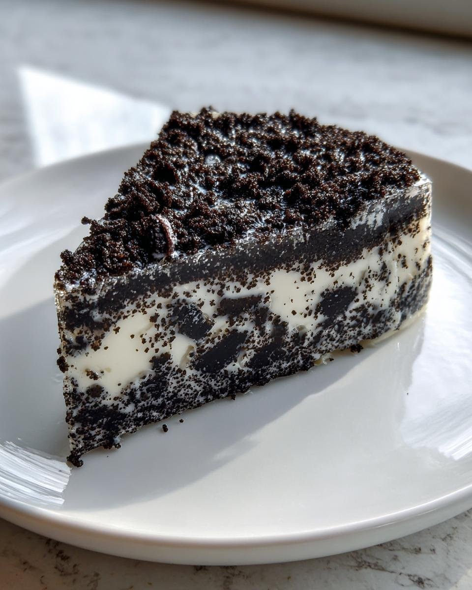 Oreo Gelatin Dessert - detail 1