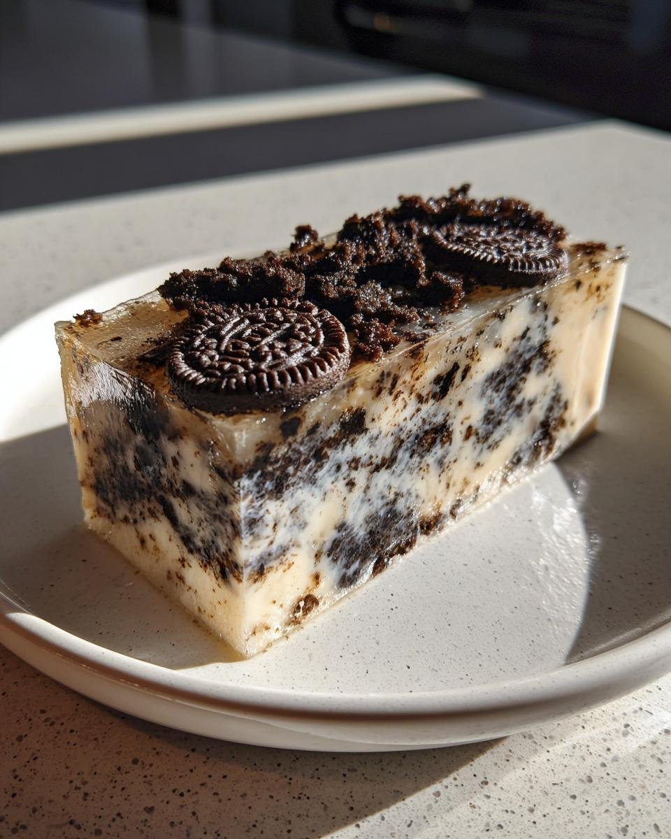 Oreo Gelatin Dessert - detail 2